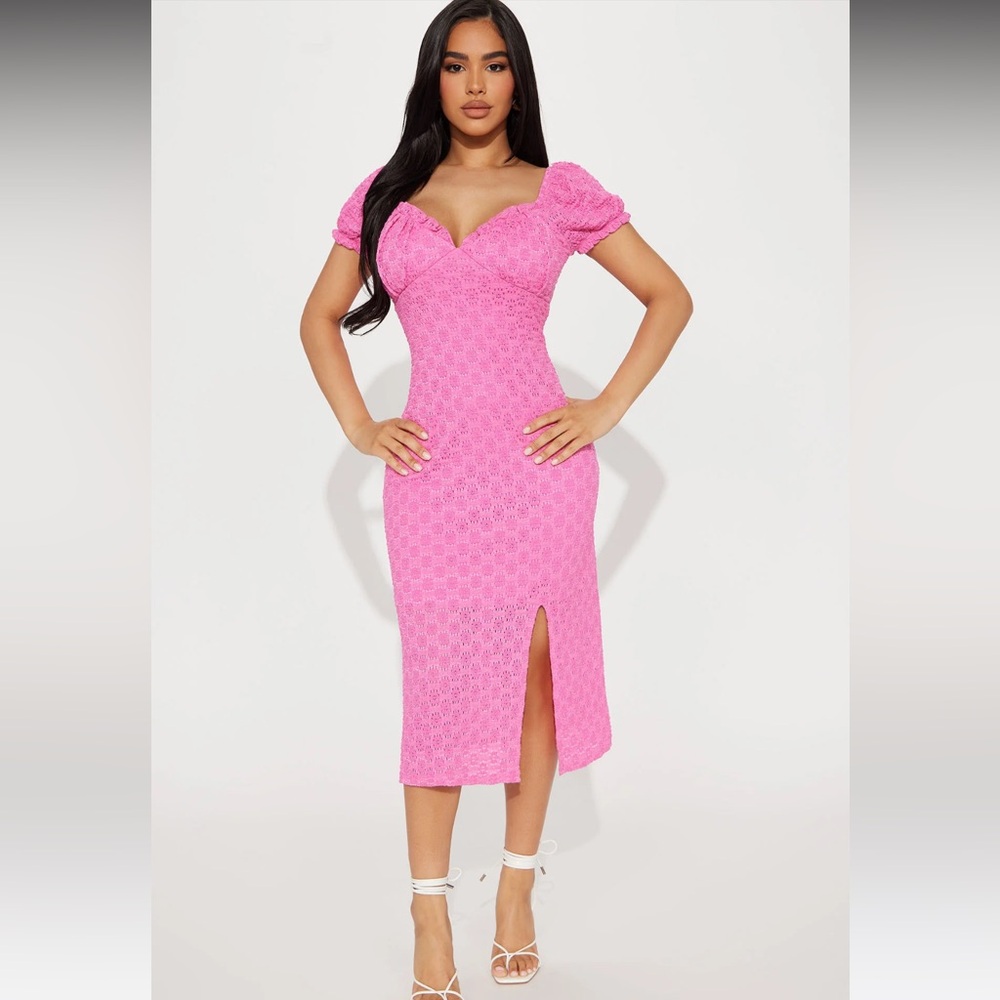 FASHION NOVA PINK DRESS